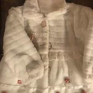 Girls fancy dress coat. Size 12.